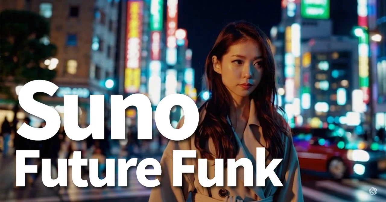 SunoでフューチャーファンクをDIY!完全解説ガイド