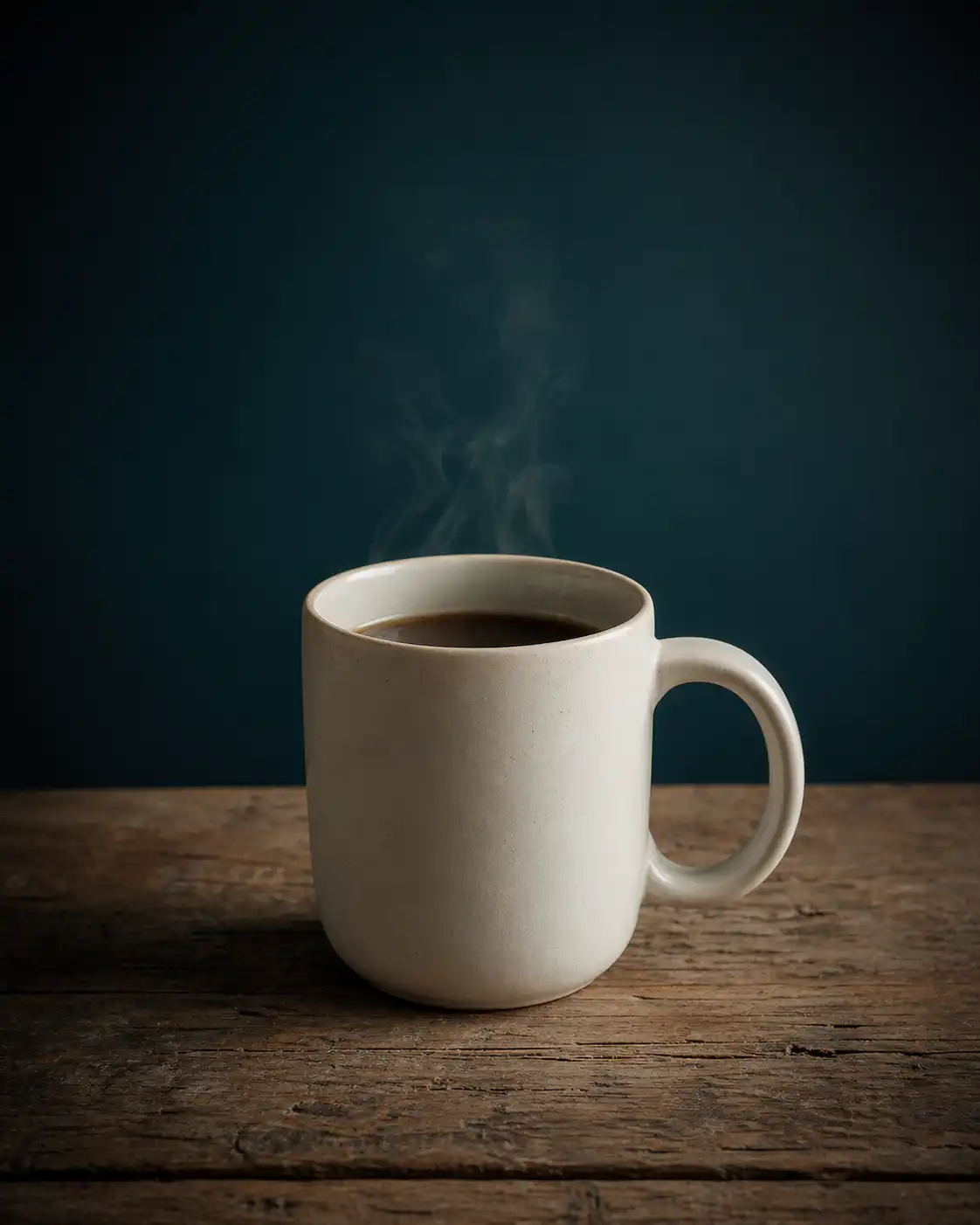 【比較用】商品写真：陶器のコーヒーマグ